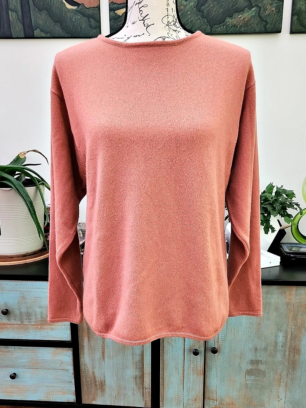 Country Shop 100% Cashmere Crewneck - Vintage